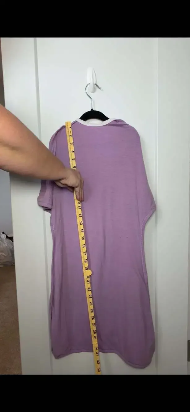 Sleeping Baby Purple Zipadee-Zip Transition Swaddle Medium 6-12M_K89